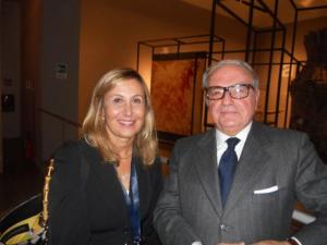 Achille Colombo Clerici con il Vice Direttore della Agenzia delle Entrate Gabriella Alemanno