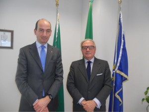 da sin.Giorgio Spaziani Testa e Achille Colombo Clerici