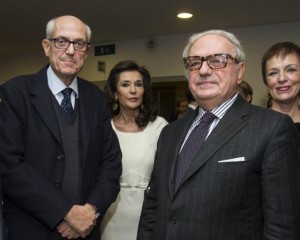  Il Prefetto di Milano Francesco Paolo Tronca ed il presidente ISTEURASIA Achille Colombo Clerici con Patrizia Signorini e Claudia Beccellati