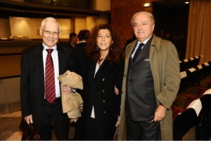  Il presidente di Europasia Achille Colombo Clerici con Valerio Onida e Marilisa d'Amico