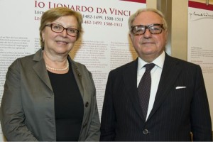 Daniela Ferrari con Achille Colombo Clerici pres. Europasia