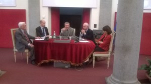 Tavolo relatori al Convegno