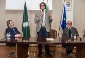 Foto: da sin. Alessandro Panza di Biumo, Gianluca Corrado, Achille Colombo Clerici