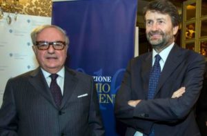 Foto d'archivio: Il Ministro Dario Franceschini con il Presidente di IEA Achille Colombo Clerici