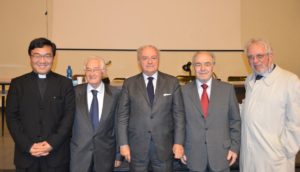  Foto: Il presidente IEA Achille Colombo Clerici  Con‎ da sin. Don Zhang, Gilberto Perego, Ambrogio Colombo, Gianpiero Cassio.