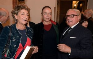 - Achille Colombo Clerici con Finette e Chiara Beria di Argentine